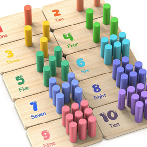 Montessori Counting Rods