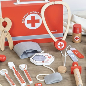 Wooden Doctor Kit