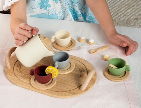 Wooden Tea Party Set3 Wooden Tea Party Set
